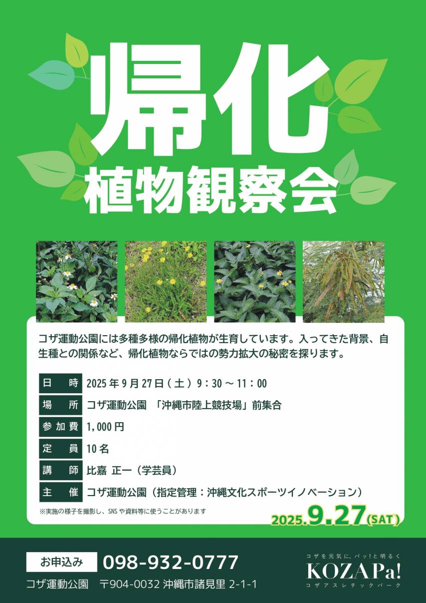 帰化植物観察会